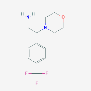 2-Morpholin-4-Yl-2-[4-(Trifluoromethyl)Phenyl]Ethylamine