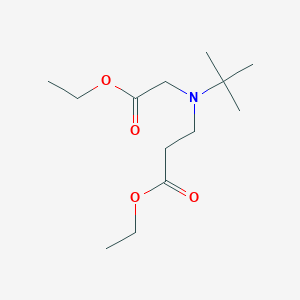 Ethyl 3-[tert-butyl(2-ethoxy-2-oxoethyl)amino]propanoate