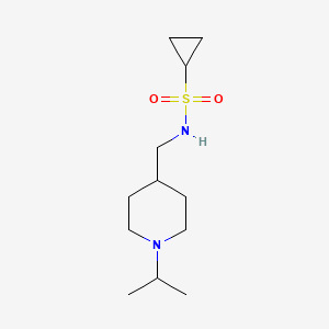 N-((1-isopropylpiperidin-4-yl)methyl)cyclopropanesulfonamide