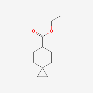 molecular formula C11H18O2 B2812599 乙基螺[2.5]辛烷-6-甲酸酯 CAS No. 1370601-28-7