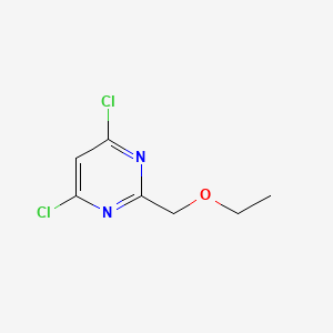 4,6-Dichloro-2-(ethoxymethyl)pyrimidine