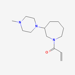 1-[3-(4-Methylpiperazin-1-yl)azepan-1-yl]prop-2-en-1-one