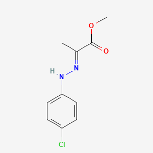 methyl (2E)-2-[2-(4-chlorophenyl)hydrazinylidene]propanoate