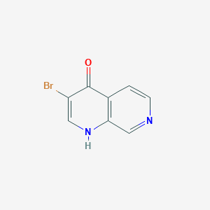 molecular formula C8H5BrN2O B2812814 3-Bromo-1H-1,7-naphthyridin-4-one CAS No. 53454-34-5