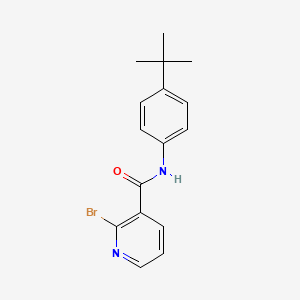 molecular formula C16H17BrN2O B2812847 2-bromo-N-(4-tert-butylphenyl)pyridine-3-carboxamide CAS No. 1206110-72-6