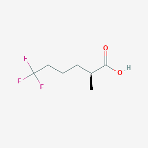 (2S)-6,6,6-Trifluoro-2-methylhexanoic acid