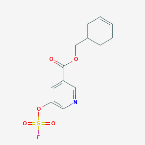 Cyclohex-3-en-1-ylmethyl 5-fluorosulfonyloxypyridine-3-carboxylate