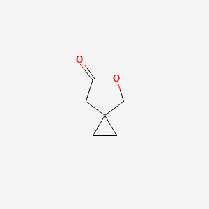 molecular formula C6H8O2 B2813146 5-Oxaspiro[2.4]heptan-6-one CAS No. 33867-36-6