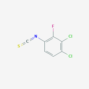 molecular formula C7H2Cl2FNS B2813230 3,4-Dichloro-2-fluorophenylisothiocyanate CAS No. 1895912-47-6