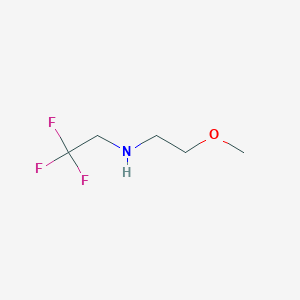 (2-Methoxy-ethyl)-(2,2,2-trifluoro-ethyl)-amine