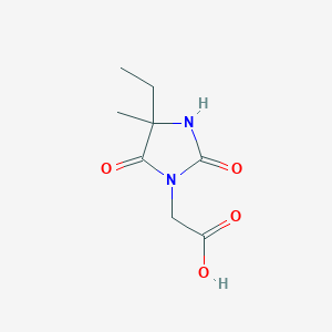 (4-Ethyl-4-methyl-2,5-dioxo-imidazolidin-1-yl)-acetic acid