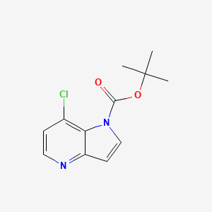 tert-Butyl 7-chloro-1H-pyrrolo[3,2-b]pyridine-1-carboxylate