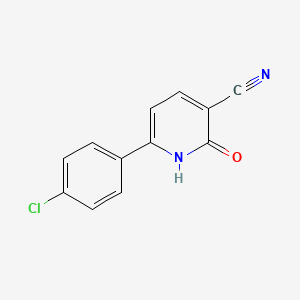 6-(4-Chlorophenyl)-2-oxo-1,2-dihydropyridine-3-carbonitrile