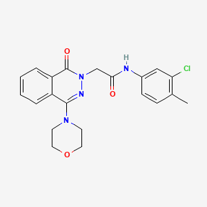 N-{4-[2-(1H-benzimidazol-2-yl)ethyl]phenyl}-N'-(4-ethylphenyl)urea