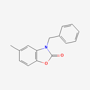molecular formula C15H13NO2 B2813507 3-Benzyl-5-methyl-3H-benzooxazol-2-one CAS No. 107235-17-6