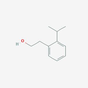 molecular formula C11H16O B2813663 2-(2-Propan-2-ylphenyl)ethanol CAS No. 91967-88-3
