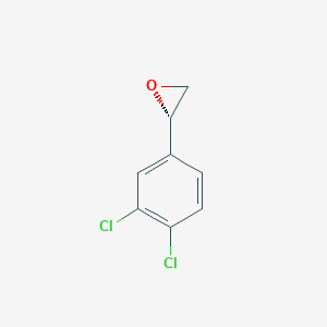 molecular formula C8H6Cl2O B2813805 (R)-2-(3,4-dichlorophenyl)oxirane CAS No. 141303-34-6