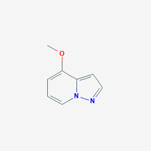 molecular formula C8H8N2O B2813843 4-Methoxypyrazolo[1,5-a]pyridine CAS No. 1251715-47-5