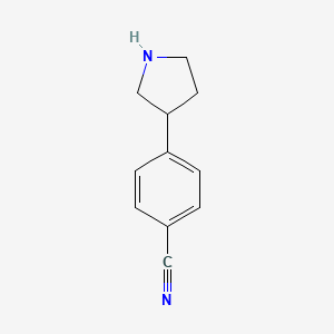 4-(Pyrrolidin-3-YL)benzonitrile