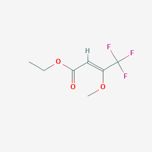 B2813903 Ethyl 3-Methoxy-4,4,4-trifluoro-2-butenoate CAS No. 26717-84-0