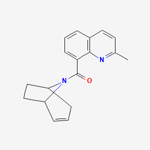 (1R,5S)-8-azabicyclo[3.2.1]oct-2-en-8-yl(2-methylquinolin-8-yl)methanone