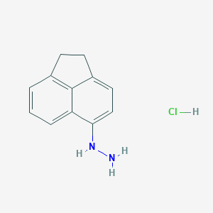 molecular formula C12H13ClN2 B2813924 (1,2-Dihydroacenaphthylen-5-yl)hydrazine hydrochloride CAS No. 2225143-99-5