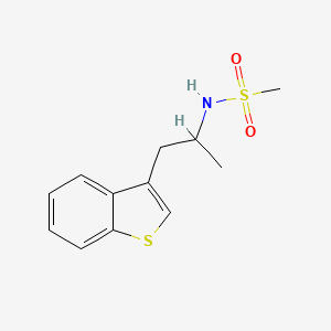 N-(1-(benzo[b]thiophen-3-yl)propan-2-yl)methanesulfonamide
