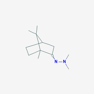 1,1-Dimethyl-2-{1,7,7-trimethylbicyclo[2.2.1]heptan-2-ylidene}hydrazine