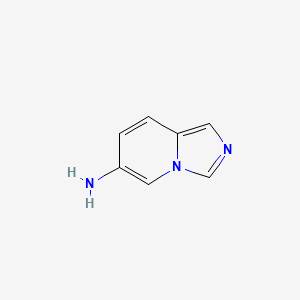 molecular formula C7H7N3 B2813948 Imidazo[1,5-a]pyridin-6-amine CAS No. 1508379-00-7