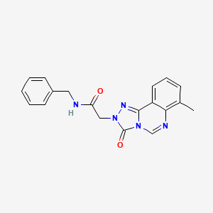 N-benzyl-2-(7-methyl-3-oxo-[1,2,4]triazolo[4,3-c]quinazolin-2(3H)-yl)acetamide