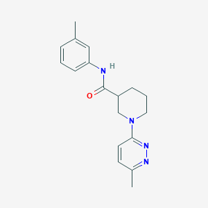 1-(6-methylpyridazin-3-yl)-N-(m-tolyl)piperidine-3-carboxamide