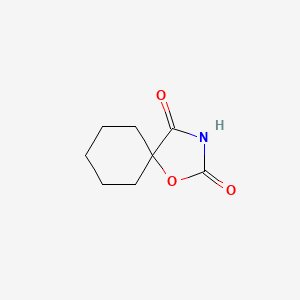 molecular formula C8H11NO3 B2814334 1-氧杂-3-氮杂螺[4.5]癸烷-2,4-二酮 CAS No. 7759-32-2