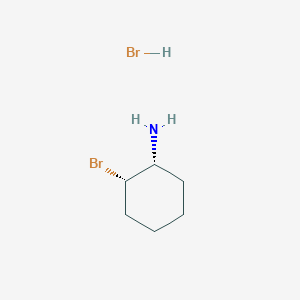 (1R,2S)-2-Bromocyclohexan-1-amine;hydrobromide