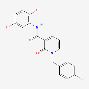 1-(4-chlorobenzyl)-N-(2,5-difluorophenyl)-2-oxo-1,2-dihydropyridine-3-carboxamide