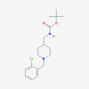 tert-Butyl [1-(2-chlorobenzyl)piperidin-4-yl]methylcarbamate