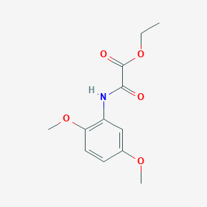 molecular formula C12H15NO5 B2814435 Ethyl [(2,5-dimethoxyphenyl)amino](oxo)acetate CAS No. 24439-41-6