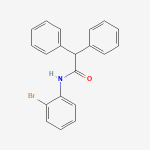 molecular formula C20H16BrNO B2814457 N-(2-溴苯基)-2,2-二苯乙酰胺 CAS No. 299965-48-3