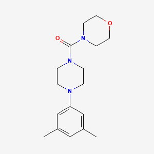 [4-(3,5-Dimethyl-phenyl)-piperazin-1-yl]-morpholin-4-yl-methanone