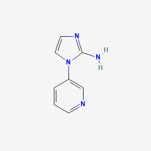 1-(Pyridin-3-yl)-1H-imidazol-2-amine