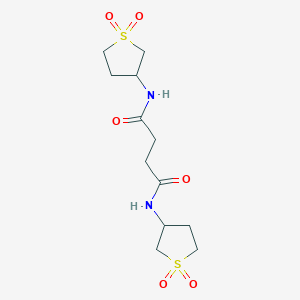 NN'-BIS(11-DIOXO-1LAMBDA6-THIOLAN-3-YL)BUTANEDIAMIDE