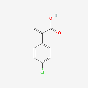 molecular formula C9H7ClO2 B2814608 2-(4-chlorophenyl)prop-2-enoic Acid CAS No. 51747-43-4