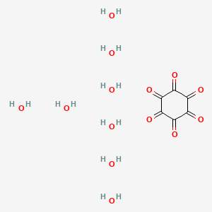 molecular formula C6H16O14 B2814614 Hexaketocyclohexane octahydrate CAS No. 527-31-1; 7255-28-9