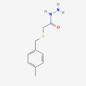 molecular formula C10H14N2OS B2814799 2-[(4-Methylbenzyl)thio]acetohydrazide CAS No. 669726-15-2