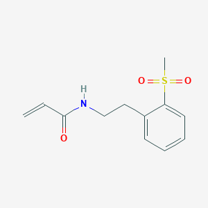 N-[2-(2-Methylsulfonylphenyl)ethyl]prop-2-enamide