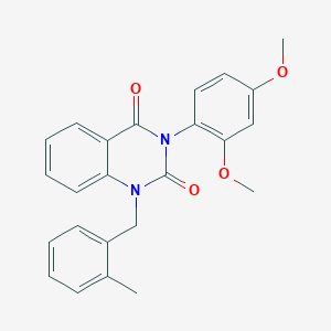 3-(2,4-dimethoxyphenyl)-1-(2-methylbenzyl)quinazoline-2,4(1H,3H)-dione