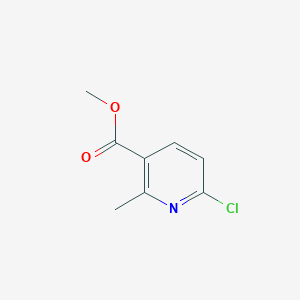 molecular formula C8H8ClNO2 B2814870 Methyl 6-chloro-2-methylpyridine-3-carboxylate CAS No. 851759-19-8
