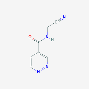 N-(Cyanomethyl)pyridazine-4-carboxamide