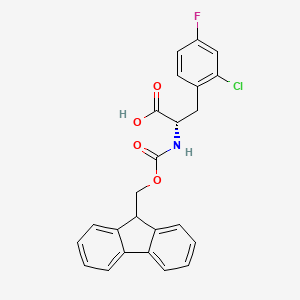 Fmoc-L-2-Chloro-4-fluorophe