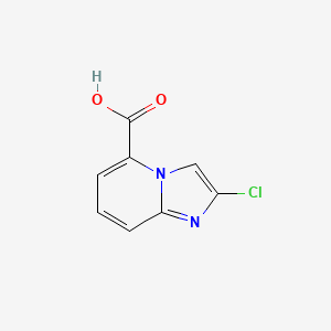 2-Chloroimidazo[1,2-a]pyridine-5-carboxylic acid