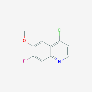 4-Chloro-7-fluoro-6-methoxyquinoline